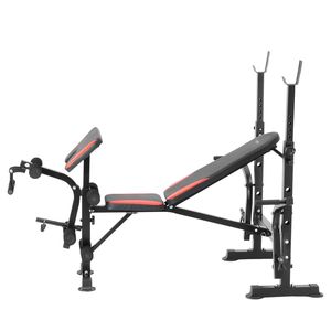 Banco de Pesas Multifuncional Ajustable de 660 lb para Ejercicios de Cuerpo Completo, Banco de Ejercicios para el Hogar, Calidad Premium - Product Image 1