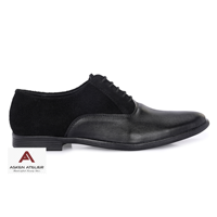 Chaussures habillées pour hommes, style Oxford Derby, à lacets, bout rond, bicolores, souples, Evergreen Premium par Asken Atelier