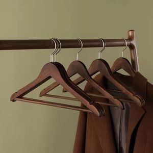 Multi Functional Home Organization New Product <b>Wooden</b> Double Tier <b>Coat</b> <b>Hangers</b> Factory Price Made In India Wood <b>Hanger</b> - Product Image 1