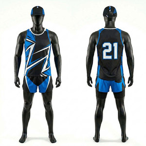 Uniforme Deportivo Unisex Elástico sin Mangas, Personalizable, Transpirable, de Secado Rápido, en Poliéster, para Atletismo - Product Image 4