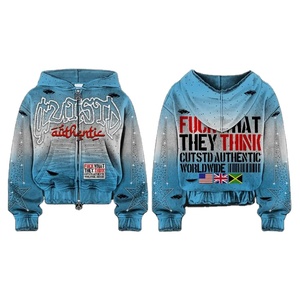 Sudadera con Capucha de Invierno Personalizada 100% Algodón para Hombre, con Pedrería, Forro Polar, Alta Calidad, Ecológica, Transpirable, Fabricante de Pakistán - Product Image 1