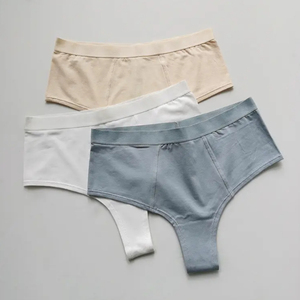 Lencería Sexy, Bikini de Punto Transpirable, Bragas para Mujer, Spandex/Poliéster, Ropa Interior Ecológica Personalizada, Precio al por Mayor - Product Image 4