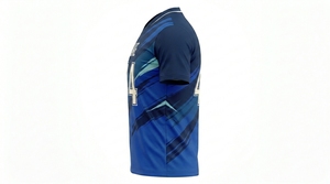 Maillot de football respirant sur mesure, sublimation et impression, nouveau design, produit phare, vente en gros - Product Image 2