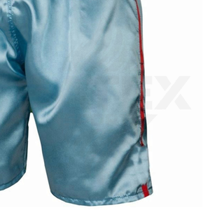 Personaliza tus Pantalones Cortos de Muay Thai MMA: Transpirables, Elásticos, Ligeros, 100% Poliéster, Unisex, Ropa de Entrenamiento de Artes Marciales - Product Image 3