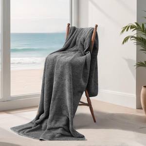 ผ้าขนหนูอาบน้ำขนาดใหญ่ 100x225 ซม. ผลิตจากผ้าฝ้าย เป็นมิตรต่อสิ่งแวดล้อม ซึมซับน้ำได้ดี นุ่มสบาย เหมาะสำหรับใช้ในบ้าน โรงแรม และสปา - Product Image 1