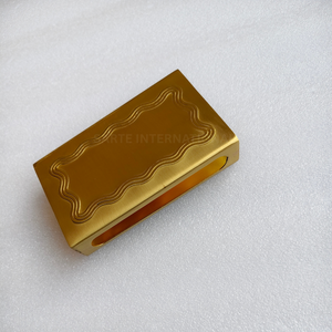 Handcrafted Modern Brass Matchbox Cover Luxury Metal Sleeve Custom Logo Engraving Safety <b>Match</b> Holder Lighting Wedding Decor - Product Image 4