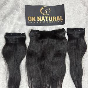 Extensions de cheveux à clipser 100% cheveux humains pour femmes – Extensions épaisses d'aspect naturel pour une longueur et un volume instantanés - Product Image 6