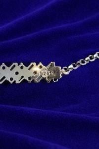 กำไลข้อมือเทนนิสสามดาว ชุบทองคำขาวและทองชมพู เงินแท้ 925 ประดับโมอิสซาไนต์แท้ ของขวัญเครื่องประดับสำหรับใส่ทุกวัน - Product Image 5