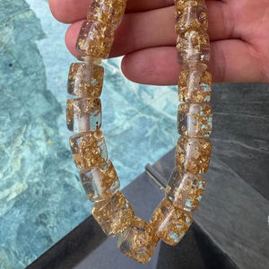 ลูกประคำเรซิ่นทำมือทรงกลมหลากสี สายประคำสำหรับสวดมนต์ ตกแต่งบ้าน ผลิตในอินเดีย อุปกรณ์สวดมนต์อิสลาม - Product Image 3