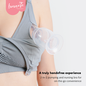 Soutien-gorge d'allaitement sans fil respirant en nylon et élasthanne, mains libres, pour la maternité post-partum, bretelles réglables - Product Image 4