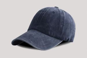 Casquette de baseball unisexe 6 panneaux en sergé de coton noir uni, réglable, broderie 3D, pour adulte, décontractée, idéale pour l'été - Product Image 4