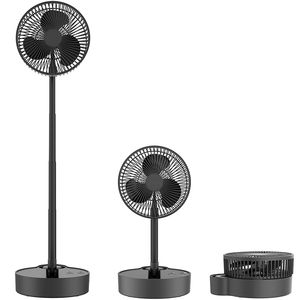 Ventilatore Portatile Ricaricabile da 8 Pollici, Batteria da 10000mAh, 3 Velocità, Altezza Regolabile, Pieghevole, Oscillante, Silenzioso, Piccolo Ventilatore per Camper - Product Image 6