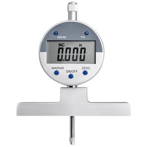 0-22 Inch Digital Electronic Indicator Precision Depth Gauge <b>Micrometer</b> 0.0005" Resolution Unit Conversion - Product Image 1
