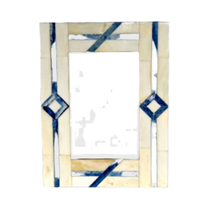 กรอบรูปเรซินฝังกระดูกธรรมชาติงานฝีมือแนวแฟนซีกรอบรูปวัสดุจากอินเดียทำจากไม้กรอบรูปแบบอินเดียขายส่งอัตรา - Product Image 1