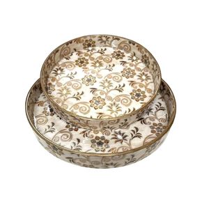 Bandeja Plegable de Madera MDF con Recubrimiento Esmaltado, Organizador Decorativo para Cocina, Comedor, Mesa de Café, Desayuno, Té, Aperitivos, Escritorio, Hogar - Product Image 2