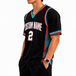 Camiseta Deportiva Urbana de Estilo Jersey Premium Personalizada para Equipos Deportivos, de Secado Rápido, Transpirable, para Baloncesto, para Hombre - Product Image 3