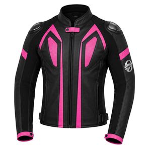 Black <b>Pink</b> Motorbike <b>Jacket</b> for Men Motorcycle Protective <b>Jacket</b> Lightweight Riding Gear Windproof Racing Sports Wear Touring - Product Image 1