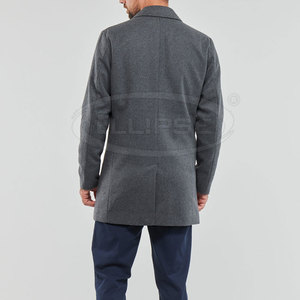 Manteau d'hiver en laine pour homme, coupe ajustée, imperméable, écologique, manches longues, meilleure qualité 2026, best-seller - Product Image 3