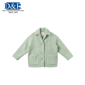 Chaqueta Bomber de Sarga para Mujer, Estilo Malayo, Cierre de Cremallera, Manga Abullonada, 100% Poliéster, Superventas, Estilo Vintage Retro, Moda Urbana - Product Image 6