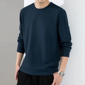 Men's <b>Thermal</b> Long Sleeve V-neck Solid Color Casual <b>Top</b> Autumn Winter Soft Stretch 100% Cotton Knitted Regular Fit - Product Image 4