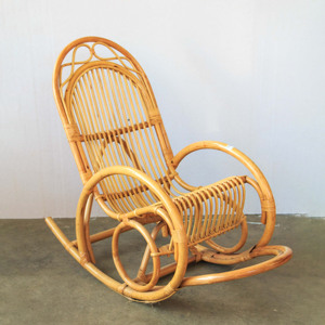 Chaise à bascule inclinable élégante produite à partir de premier fournisseur chaises à bascule en rotin naturel inclinables - Product Image 6