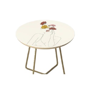 Mesa de Centro de Metal de Alta Calidad, Moderna y de Tendencia, con Acabado Esmaltado de Primera Calidad, para Hogar u Hotel, de Lujo, con Tamaño, Forma y Color Personalizables - Product Image 4