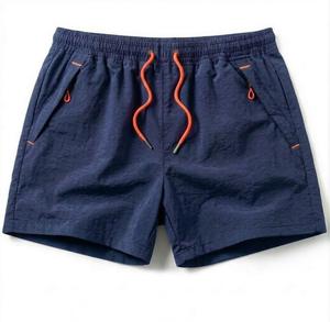 Nouveauté : Short de sport 2-en-1 pour homme, double tissu, avec poche intérieure et cordon de serrage élastique - Product Image 6