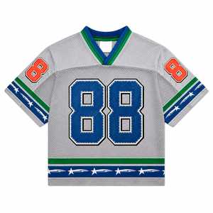 Maillot de hockey sur glace pour homme 88, imprimé par transfert thermique, col rond en maille, sans manches, respirant, séchage rapide, vêtements de sport d'été pour adolescents - Product Image 1