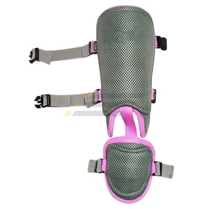 Protège-tibias de baseball pour adultes et jeunes, protection professionnelle légère avec fermeture auto-agrippante, protection des jambes pour le baseball - Product Image 4