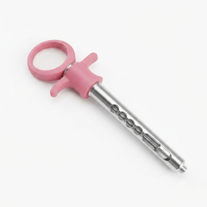 Jeringa de Anestesia Manual Autoaspirante Dental al por Mayor, de Acero Inoxidable Alemán, Reutilizable, Diseño Ergonómico, Clase I, 3 Años - Product Image 3