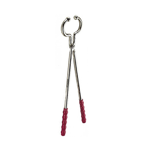 Anneau de nez de bœuf en cuivre avec support de nez de bœuf, instrument de maîtrise du bétail, pince de nez, outil vétérinaire pour la manipulation du bétail - Product Image 1