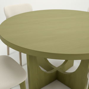 Table à manger moderne avec 4 chaises au design décoratif Garantie 1 an Ensemble de salle à manger moderne 4 places Ensemble de salle à manger compact pour 4 personnes - Product Image 2