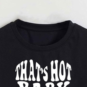 High Performance Trendy Lightweight New Arrival High Soft Comfortable Custom Printed Casual Street Wear Summer Women <b>Crop</b> <b>Top</b> - Product Image 4