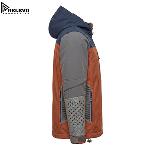Veste imperméable de haute qualité pour homme, veste tactique résistante au vent avec poches zippées et capuche réglable - Product Image 3
