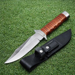 Cuchillo Bowie de Camping Forjado a Mano Personalizado |   Cuchilla de Acero al Carbono con Funda de Cuero, Fabricación Personalizada/ODM OEM - Product Image 6