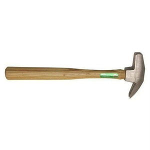 Marteau de fermeur pour sabots de cheval, tête en acier forgé avec anneau en acier inoxydable, manche en hickory, réutilisable, équilibre exceptionnel, CE ISO - Product Image 2