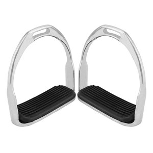 Estribos de Seguridad de Aluminio para Montar a Caballo, Estribos Ecuestres Antideslizantes con Protección para el Tobillo, Premium para Arena y Equitación Veterinaria - Product Image 3
