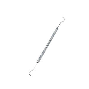 Implantes Dentales # 23 Single End Explorer # 6 Piezas de Acero Satinado con Mango Manual, Certificación CE Clase I, Garantía de 1 Año - Product Image 2