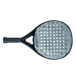 Custom Logo Padel Racket Best Material Top Selling Lightweight High <b>Control</b> Balanced <b>Grip</b> Padel Racket - Product Image 5