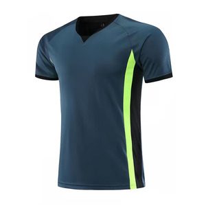 Camiseta Deportiva de Manga Corta con Cuello en V para Hombre Ekin Impex, Corte Regular, Secado Rápido, Tejido de Poliéster con Logotipo Estampado, Camiseta de Alta Calidad - Product Image 5