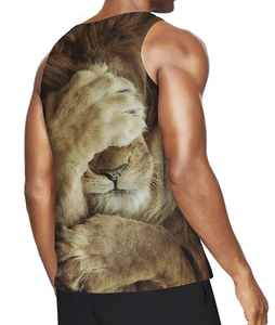 Meilleure vente Débardeur pour homme en tricot respirant Style décontracté grande taille avec prix du logo personnalisé - Product Image 3