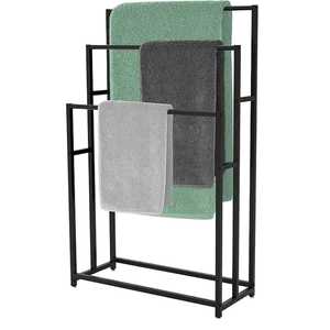 Matte Black Bathroom Multi <b>Hook</b> Rail Wall Mounted Stainless Steel Robe <b>Hook</b> Coat Hanger 5 <b>Hooks</b> Modern Bath Hardware <b>Towel</b> - Product Image 6