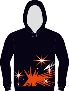 Sudaderas con Capucha para Hombre al por Mayor, Capucha Grande, Bordado 3D, Forro Antiestiramiento, 240g GSM, Felpa Gruesa de Poliéster/Algodón - Product Image 4