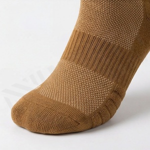 Crew <b>Socks</b> Solid Color Knitted Cotton Breathable Casual Daily Wear Adult Spring Standard Thickness - Product Image 5