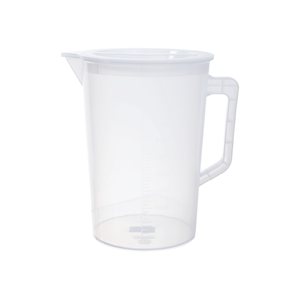 Taza Medidora de Plástico Transparente HALO con Asa y Tapa, Gran Capacidad - Product Image 5