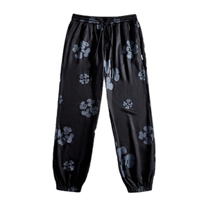 Wholesale Custom Letter Graphic Printed Men's Sweatpants Fuzzy Brushed High Quality Outdoor Flare <b>Stacked</b> Sweatpants for Men's - Product Image 1