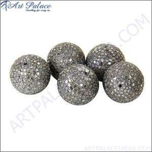 Perles artisanales victoriennes Composants de diamants brillants pour assortiments de perles et de perles - Product Image 1