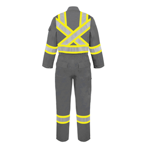 Vêtements de sécurité pour les travailleurs, logo et taille personnalisés, vêtements de travail haute visibilité pour hommes, combinaison haute visibilité réfléchissante, prix bas - Product Image 2