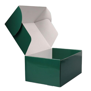 Cajas de regalo de Navidad con tapa, cajas de envío de correo verde para pequeñas empresas, cajas de cartón corrugado para envío - Product Image 3
