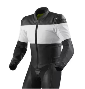 Vêtements de course moto et automobile personnalisés OEM, équipement de motard, combinaison en cuir pour homme, vente en ligne très populaire - Product Image 2